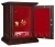 Сейф с отделкой деревом Safewood 1678EL Flock Chrome