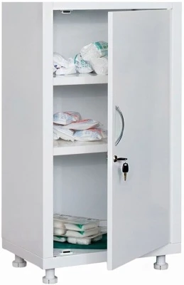 Шкаф медицинский Hilfe МД 1 1657/SG